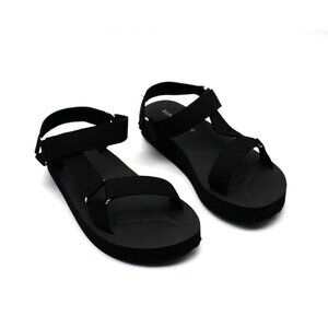 Sun + Stone Womens TABBY Open Toe Casual Ankle Strap